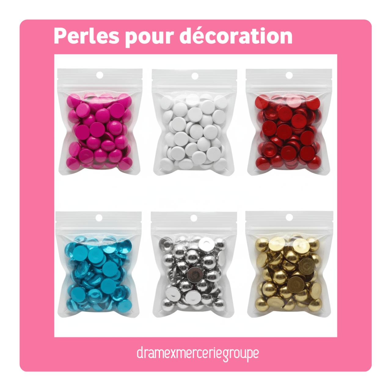 Perles pour décoration - dramexmerceriegroup