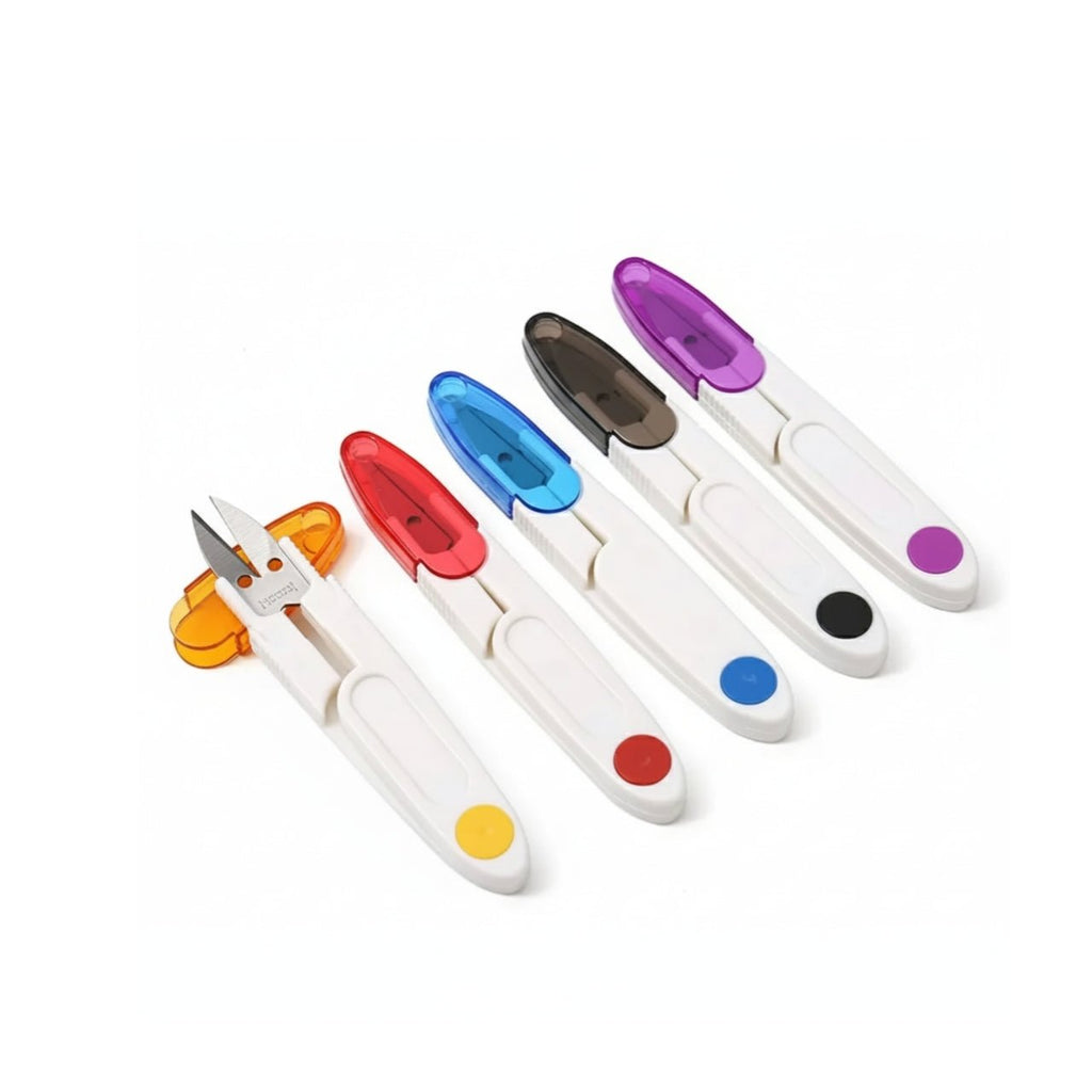 Ciseaux coupe - fil de couture pliables multicolores - dramexmerceriegroupmercerie dakar senegal