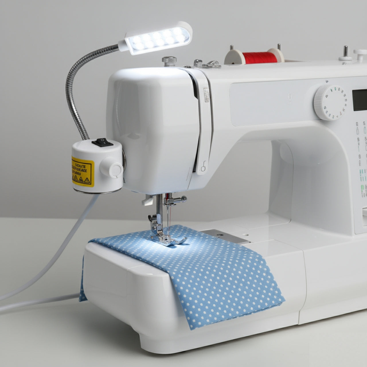 Lampe LED magnétique flexible pour machine à coudre