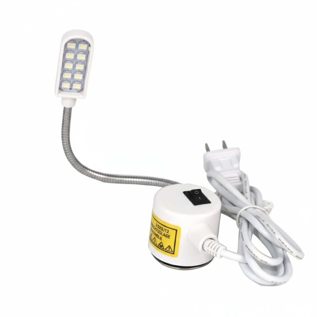 Lampe LED magnétique flexible pour machine à coudre